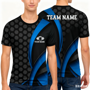 [Local Stock] VCC In Pickleball 3D Pattern Mens T Shirts Summer Casual O-neck Loose Short Sleeve Tops Fashion Customized Name Tees Team Uniforms