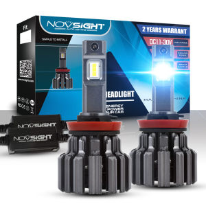 H11 H9 H8 Novsight F03 LED Super Bright Car Headlight Conversion Kit 80W 15000LM White A Pair