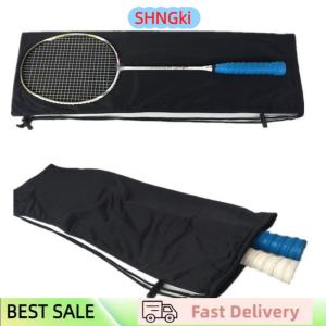 SHNGki Plush Cloth Badminton Racket Ball Bag Single Shoulder Diagonal Waterproof Squash Storage Backpack Sport Training Cover Youth