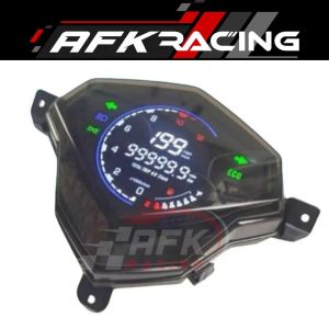 speedometer digital led lcd odometer gauge motor rpm KM kilometer universal Yamaha mio m3 125 mio 110 dll thailand thailook afk racing