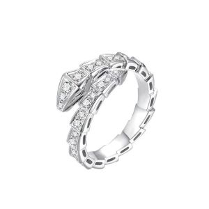 Raiss 18K vàng đá Cubic Zirconia không gỉ kim cương AAA + Zircon rắn nhẫn nữ