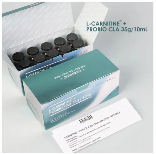 l carnitine probio cla 75g L-Carnitine 35g Injection* is a high-dose injectable used for fat loss,  metabolism support, and weight management. It's usually a mix of L-Carnitine  + CLA + probiotics/vitamins, sold under brands like ProBio Nutrition, main image 1