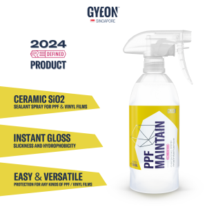 GYEON Q2M PPF Maintain REDEFINED 500ml-Ceramic SiO2 Automotive Car Care PPF Vinyl Film Spray Sealant