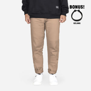 [FREE GIFT] Capilari x Coverago - VPM 003 Celana Chino Panjang Casual Pria Cotton