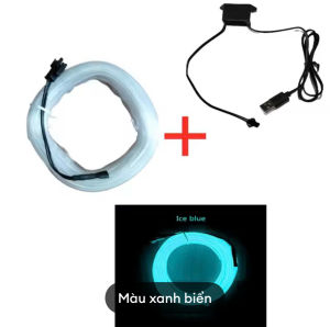 Đèn Led nhiều sợi 3M/5M trang trí xe hơi trang trí quán cafe nhà dercor dễ uốn cong tạo hình Yến Liên Beauty
