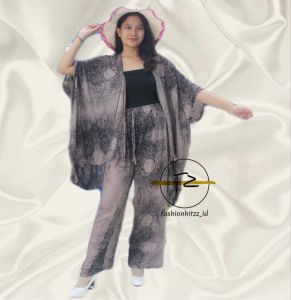 SETELAN AKAR BALI ONE SET CARDIGAN & KULOT
