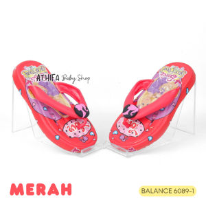 Sandal Jepit Karet Anak Perempuan Sendal Jelly Karakter Lucu Kekinian 3 4 5 6 7 8 9 10 Tahun 6089-1
