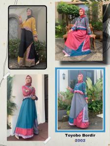Dress ToyoBo Rompi Bordir: Pilihan Fashion yang Elegan
