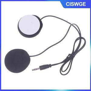 CISWGE Cho cardo freecom Tinh thần xe máy Mũ bảo hiểm Bluetooth Intercom mềm dây Microphone dây microphone và 3.5 mét Loa