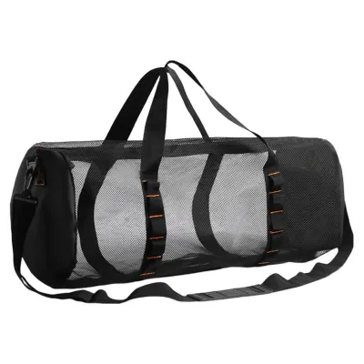 CCZedo Decathlon Bag With Zipper Scuba Diving Gear Storage Bag Foldable Diving Mesh Duffel Bag For Scuba Surfing Snorkeling Equipment