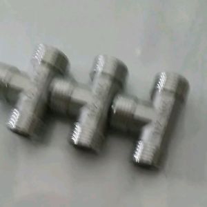 Tê inox ren ngoài NỐI inox 3 đầu ren ngoài