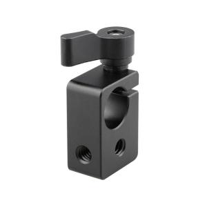 15mm đường sắt Thanh Kẹp kết nối với 1/4inch lỗ ren để đính kèm máy ảnh Micro ghi âm thanh chiếu sáng