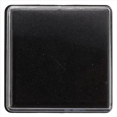 2X Stamp Pad Ink Pad Wedding Letter Document Black