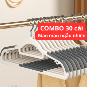 Móc Treo Quần Áo Chống Trơn Trượt nhựa Xoay 360 Độ Móc Quần Áo Móc Phơi Đồ Chống Trượt Móc Chống Trượt