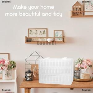 [COD] Bsuimki กล่องเก็บภาพปักลายด้วยเม็ดเพชรแบบทำมือกล่องเก็บเครื่องประดับตกแต่งเล็บลายโมเสกพลอยเทียม