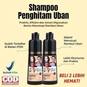 (RESELLER) Shampoo Penghitam Uban Cultusia Penghilang Uban