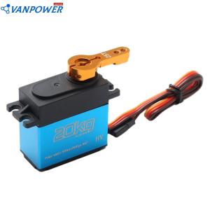 20kg Adjustable Digital Servo 180 Degree Stainless Steel Gear Servo Arm