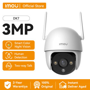 IMOU DK7 3MP Security CCTV Outdoor Camera Connect to Cellphone Waterproof Two-way Audio Smart Color Night Vision WiFi
