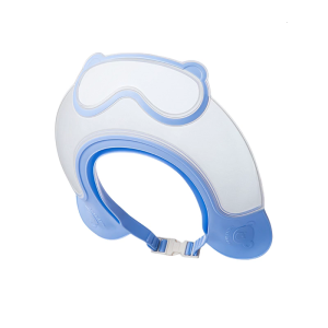 Infants Safety Shower Caps for Shampoo Protections Adjustable Protective Hat Cartoon Kids Bathing Hat