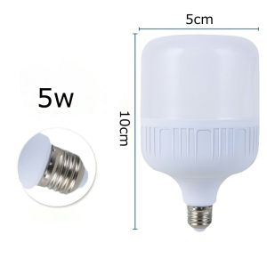 Bóng đèn Led trụ 5w-50w bup trụ T siêu sáng tiết kiệm điện thân kín chống nước mưa-NIEVE