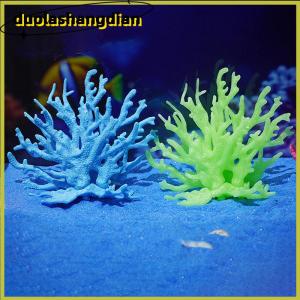 [Duola] ปะการังเทียมตกแต่งตู้ปลาพืชพีวีซีเทียมเครื่องประดับปะการังตู้ปลาภูมิทัศน์ตู้ปลา