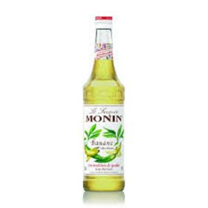 MONIN Yellow Banana Syrup 700Ml | Sweet Banana Flavoring for Drinks & Desserts