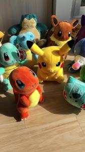 Pokemon Plush Toy High Quality With Tag Anime Cartoon Pikachu Charmander Squirtle Bulbasaur Stuffed Doll Gift For Kids Children