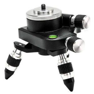 360° Rotary Base Tripod Stand Bracket Base 1 / 4 " Adapter Laser Level 12 Line Tripod Adapter