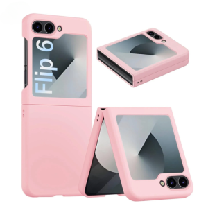 Ultra Thin Liquid PC Case for Samsung Galaxy Z Flip 3 4 5 6 ZFlip6 Flip6 Flip5 Slim Matte Phone Cover for Samsung ZFlip 5 6 2024