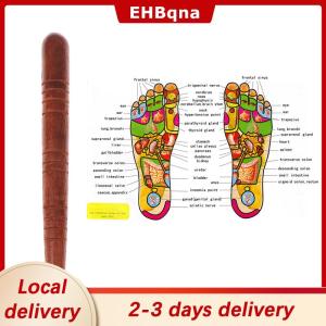 [COD]  HOT SALE Ship within 24 hours Wooden Foot Spa Physiotherapy Thai Massage Health Relaxation Wood Stick Tools
