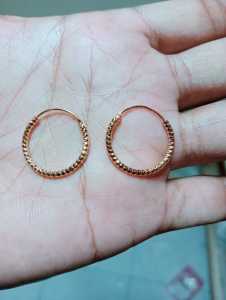 ANTING GIPSY TITANIUM MOTIF WARNA ROSE GOLD