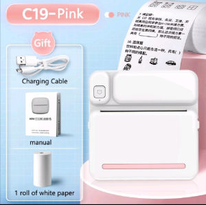 Printer Mini C19 Thermal Portabel 57mm Bluetooth Android IOS THRIFT/PRELOVED MINI PORTABLE PRINTER BLUETOOTH Printer Mini C19 Thermal Portabel 57mm Bluetooth IOS Android