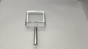 Cats Litter Scooper Stainless Steel Handle Litter Sifter for Easy Household Maintenance