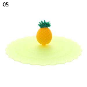 OUTOPEAN Cute Reusable Cap Silicone Cup Cover Dustproof Suction Cup Cover Leakproof