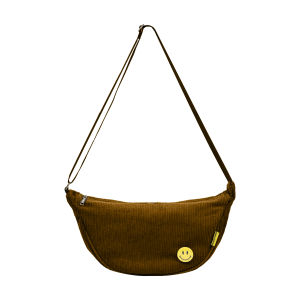 Tas Selempang Sling Bag Wanita Corduroy Wale 7