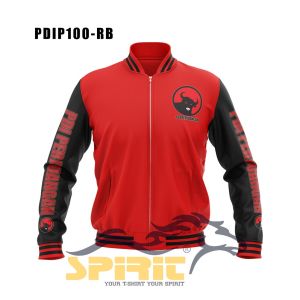 Jaket Varsity PDIP Jaket Baseball PDI Perjuangan 2024 Lengan Panjang Cotton Fleece Premium