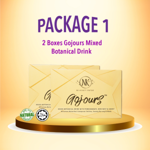 GOJOURS MIXED BOTANICAL DRINK BEST SELLER (2 BOXES)