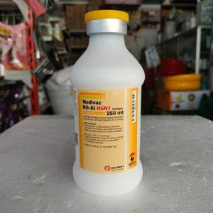 Medivac Vaksin Nd AI 250 Ml Pencegahan Tetelo dan Al pada Unggas Ayam Burung Bebek