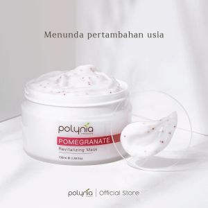 POLYNIA Masker Share in jar Pomegrante | Orange brightening Original 100%