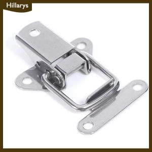 [Hillarys] Stainless Steel 304 toolbox Locking hasps Metal Toggle Catch Clasp Loaded hinges