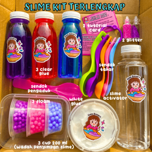 SLIME KIT TERLENGKAP BY SLIME BINTARO II SLIME KIT TERMURAH II SLIME KIT LUCU II SLIME II BIKIN SLIME SENDIRI DIRUMAH II SLIME KIT NO RIBET II SLIME KIT ANTI GAGAL II SLIME KIT BAGUS II SLIME KIT WORTH IT