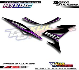 STRIPING VARIASI MOTOR YAMAHA MX KING / STICKER LIST MOTOR YAMAHA MX KING