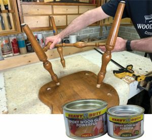 300g EPOXY WOOD GLUE POWERFULL ( HEAVY DUTY ) WOOD THE BEST QUALITY FOR WOOD DIY POWER GLUE