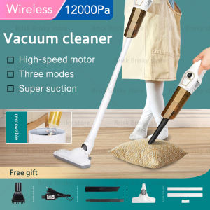 Rechargable Vacuum Cleaner Car Cordless 12000PA wireless mini portable Canister vacuum cleaner bed wet and dry cordless handheld Absorbs hair dust