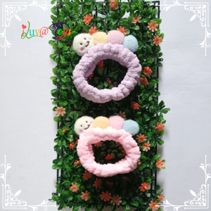 Bandana Handuk Ulat Bandana Handuk Warna Warni Bandana Handuk Lucu Bandana Makeup | 3836 [TERMURAH!!!]