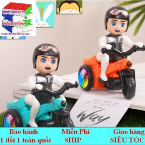 "Freeship".Shop Toàn Long:" Thế giới đồ chơi " Cậu bé đi xe 3 bánh bốc đầu xoay tròn 360 độ xe đạp điện 3 bánh ô tô tàu hỏa...có đèn và nhạc trò chơi với kiểu dáng và mẫu mã mới nhất trên thị trường.