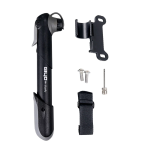 Giyo ปั๊มจักรยานเสือภูเขา MTB ขนาดเล็กแบบพกพาได้ปั๊มมือจักรยานแรงดันสูง120 Psi เครื่องสูบลมยางรถ GP-04s GP-41S