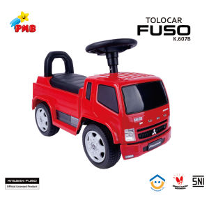 Mainan Anak Mobil-Mobilan Dorong Manual Tolocar Mitsubishi FUSO Kendaraan Mainan Ride On PMB K607
