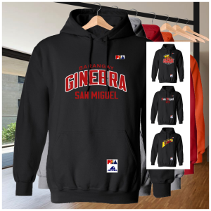 BRGY GINEBRA Black Premium DTF Hoodie Jacket | Personalized Anime Band Basketball & Motorcycle Designs