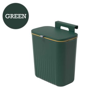 Tong Sampah Gantung Wall Mounted Kitchen Hanging Trash Can Dustbin Garbage Rubbish Bin Waste Recycling Basket Bins 壁挂垃圾桶